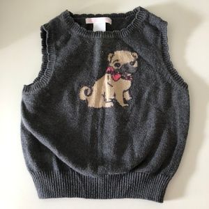 Janie and Jack Pug Vest
